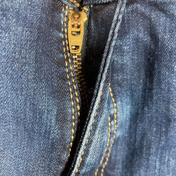 Find your Aura Jeans Womens 22 Avg Blue Med Wash High Rise Boot Cut Denim Rodeo - Picture 6 of 16